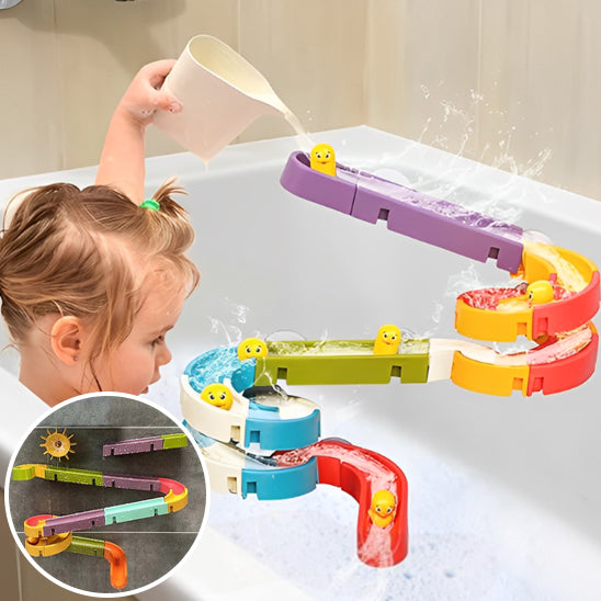 Jouet de bain bebe-Toboggan aquatique